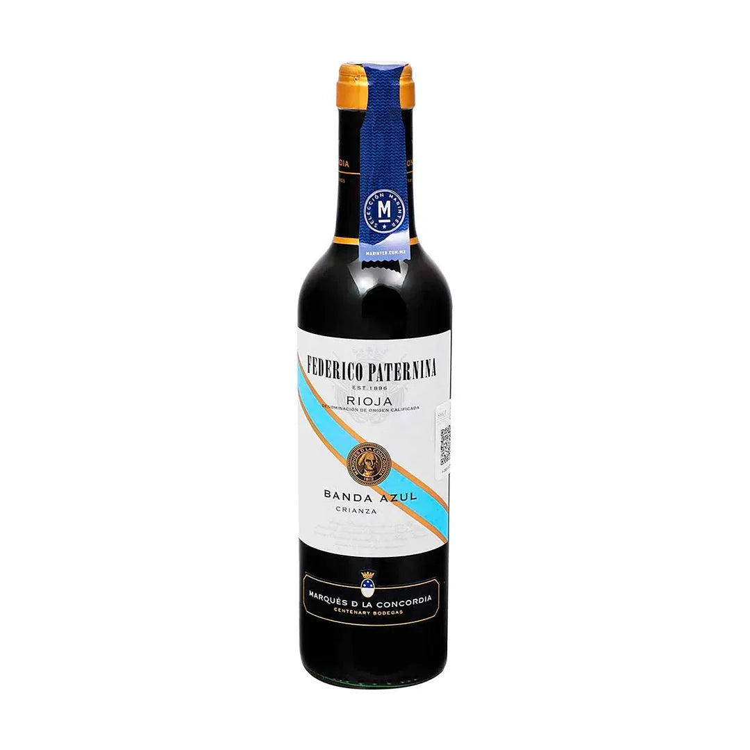 Vino Tinto Paternina Banda Azul Crianza 375 Ml