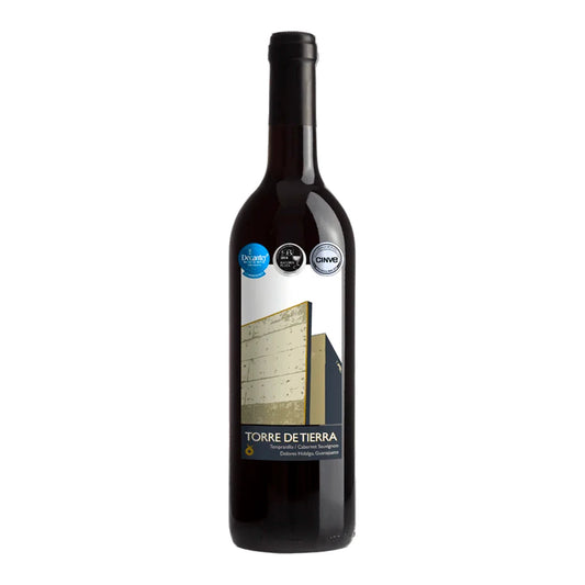 Vino Tinto Torre de Tierra Tempranillo Cabernet Sauvignon Syrah 750 ml