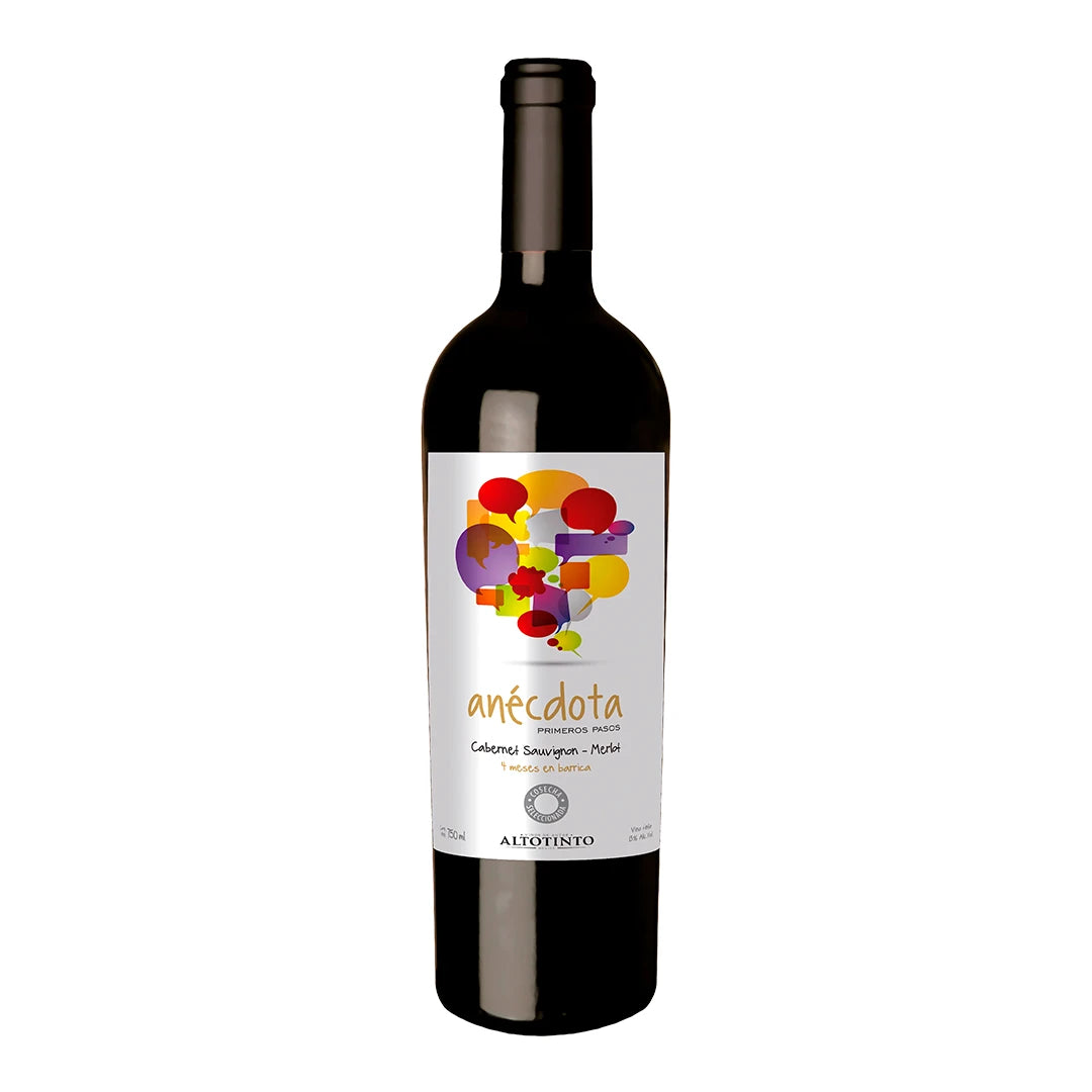 Vino Tinto Primeros Pasos Cabernet Sauvignon Merlot Altotinto 750 ml