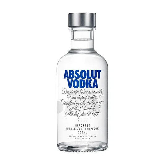 Vodka Absolut Azul 200 Ml