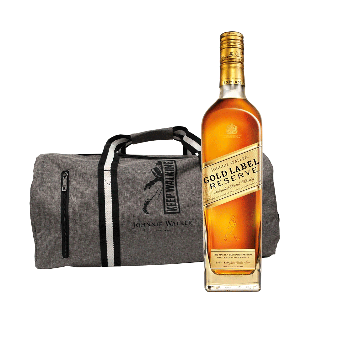 Whisky Johnnie Walker Gold Reserve 750 Ml + Maleta Johnnie Walker