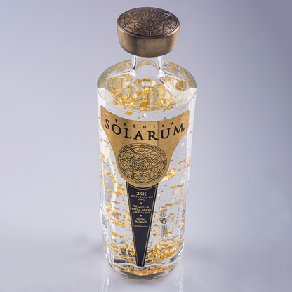 Tequila Solarum Extra Añejo Cristalino 750 Ml + Shaker