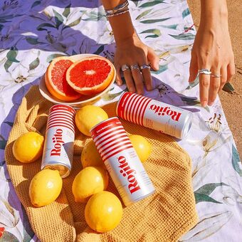 Rojito Spritzer De Vino Tinto Con Limon 250 Ml - 24 Pack