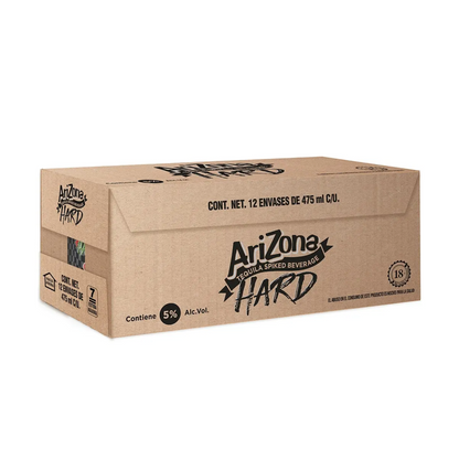 Pack 12 Bebida Ariozona Hard Sandía 475 ml