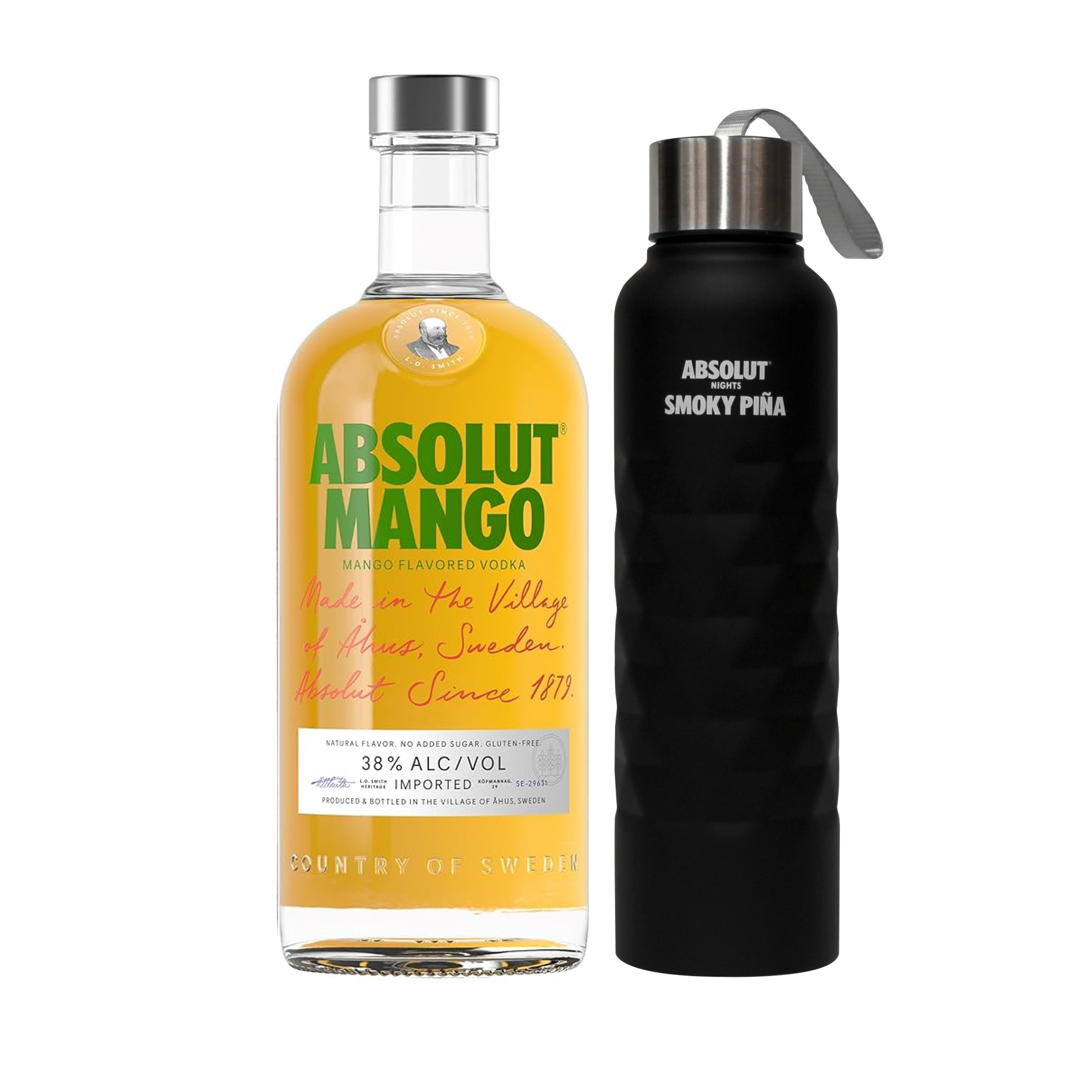 Vodka Absolut Citron 700 Ml + Termo Absolut - Corpovino