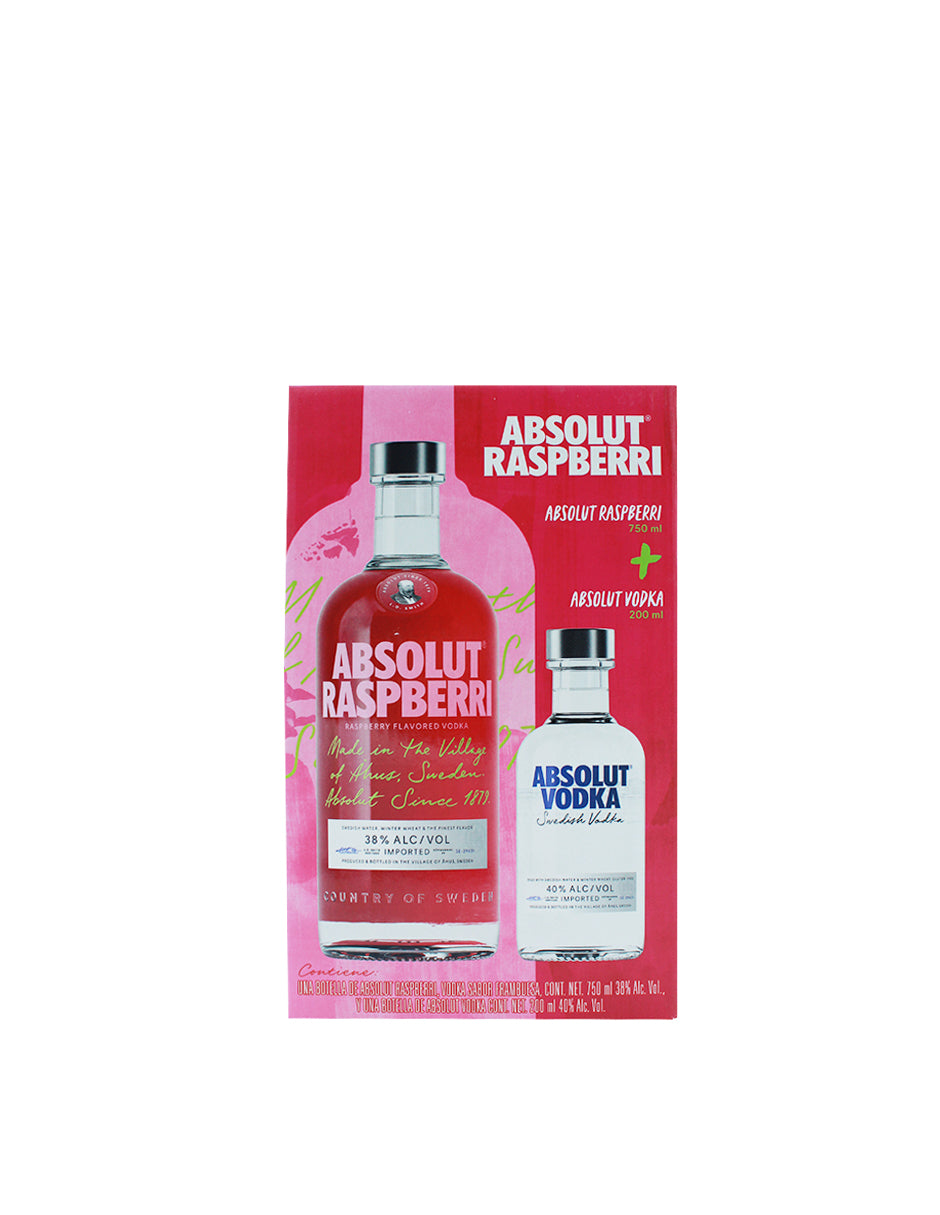 Absolute Glassy Raspberry Vodka Absolut Raspberry 750ml – Corpovino