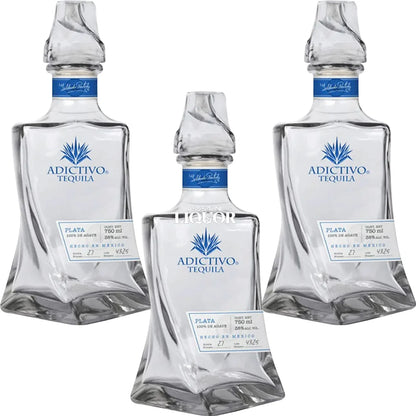 Pack 3 Tequila Adictivo Plata 750 Ml