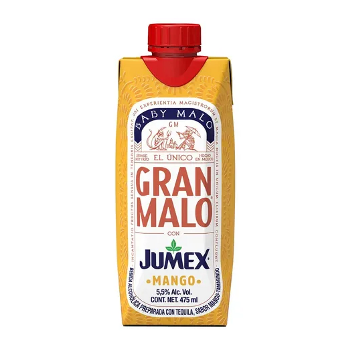 Pack 12 Bebida Baby Malo Guayaba & Mango 475 ml