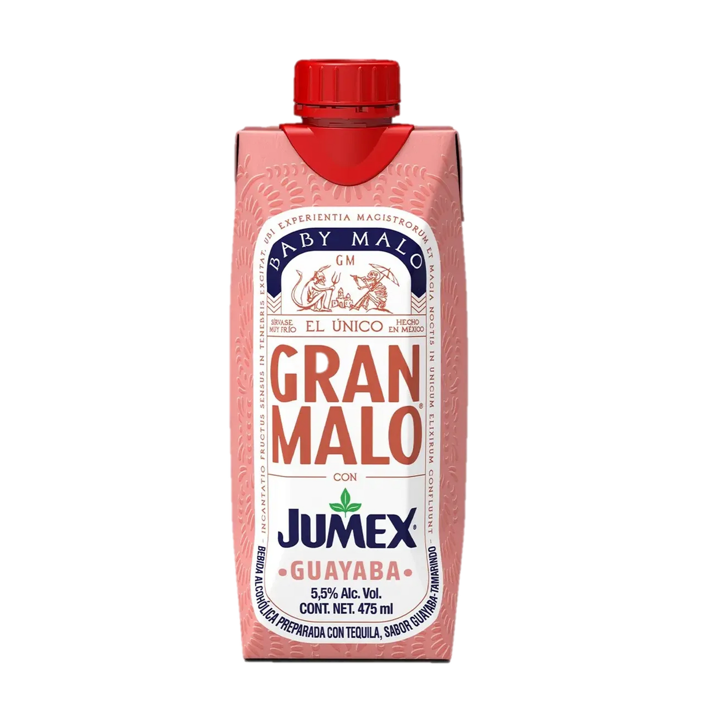 Pack 12 Bebida Baby Malo Guayaba 475 ml