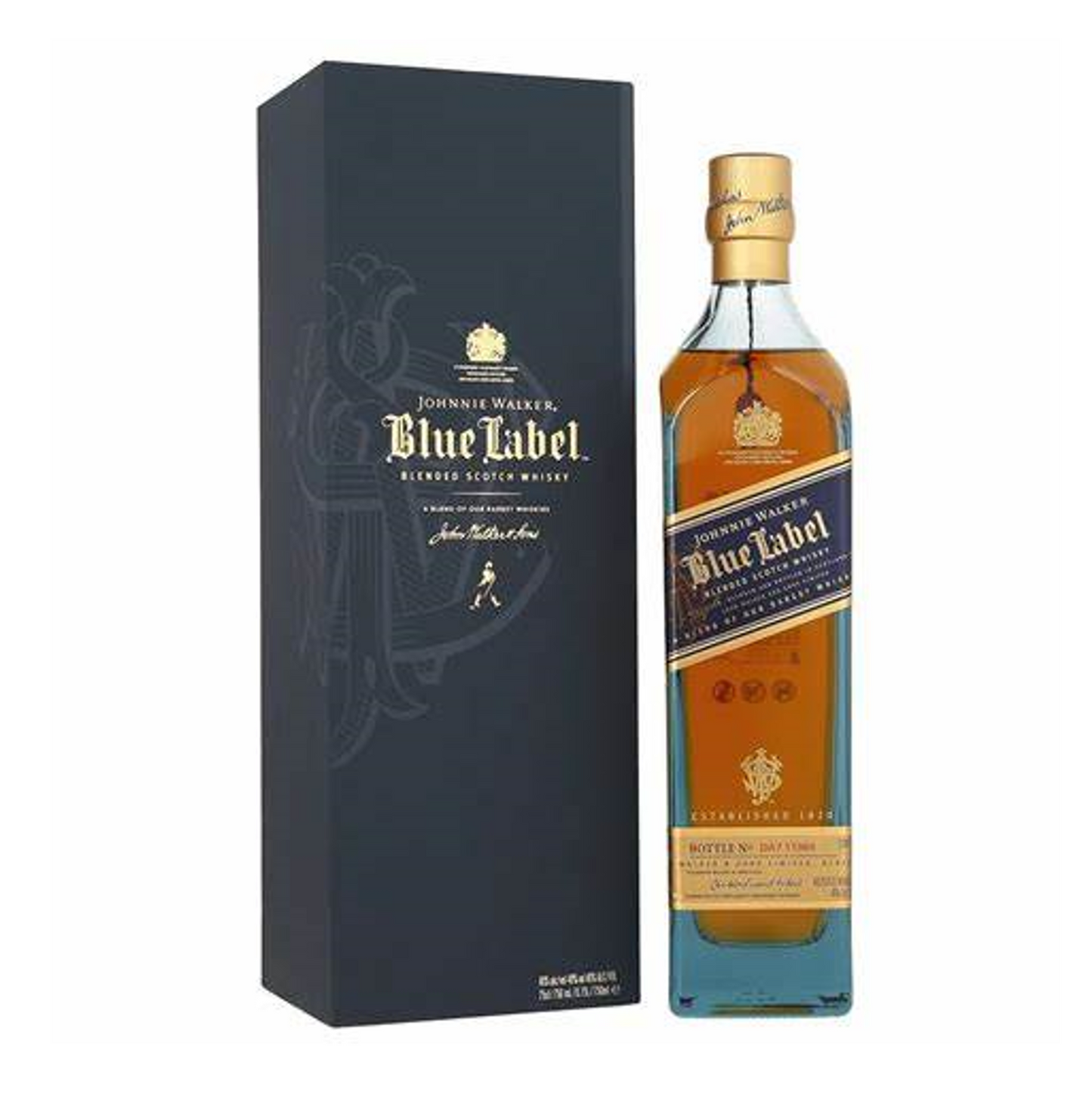 Whisky Johnnie Walker Blue Label Blended Scotch 750 Ml - Corpovino