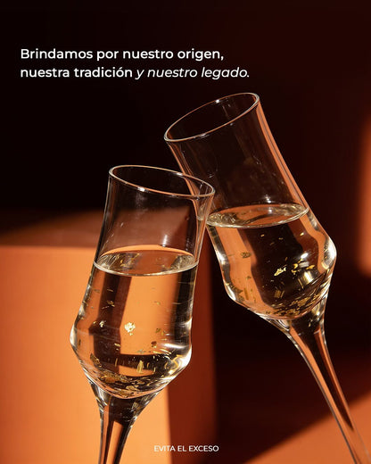 Tequila Solarum Blanco C/ Oro 24k Ed. Barro 750 Ml + Licorera Solarum