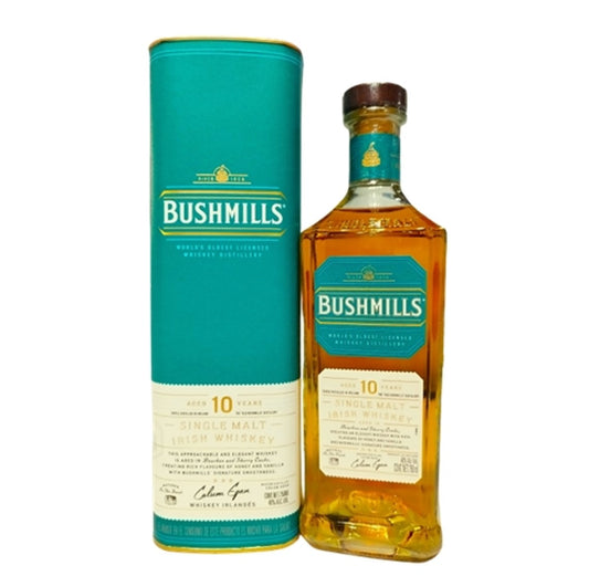 Whisky Black Bushmills 10 Años 750 Ml