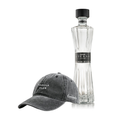 Tequila Centinela Eterno Cristalino 750 Ml + Gorra