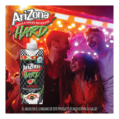 Pack 12 Bebida Ariozona Hard Sandía 475 ml