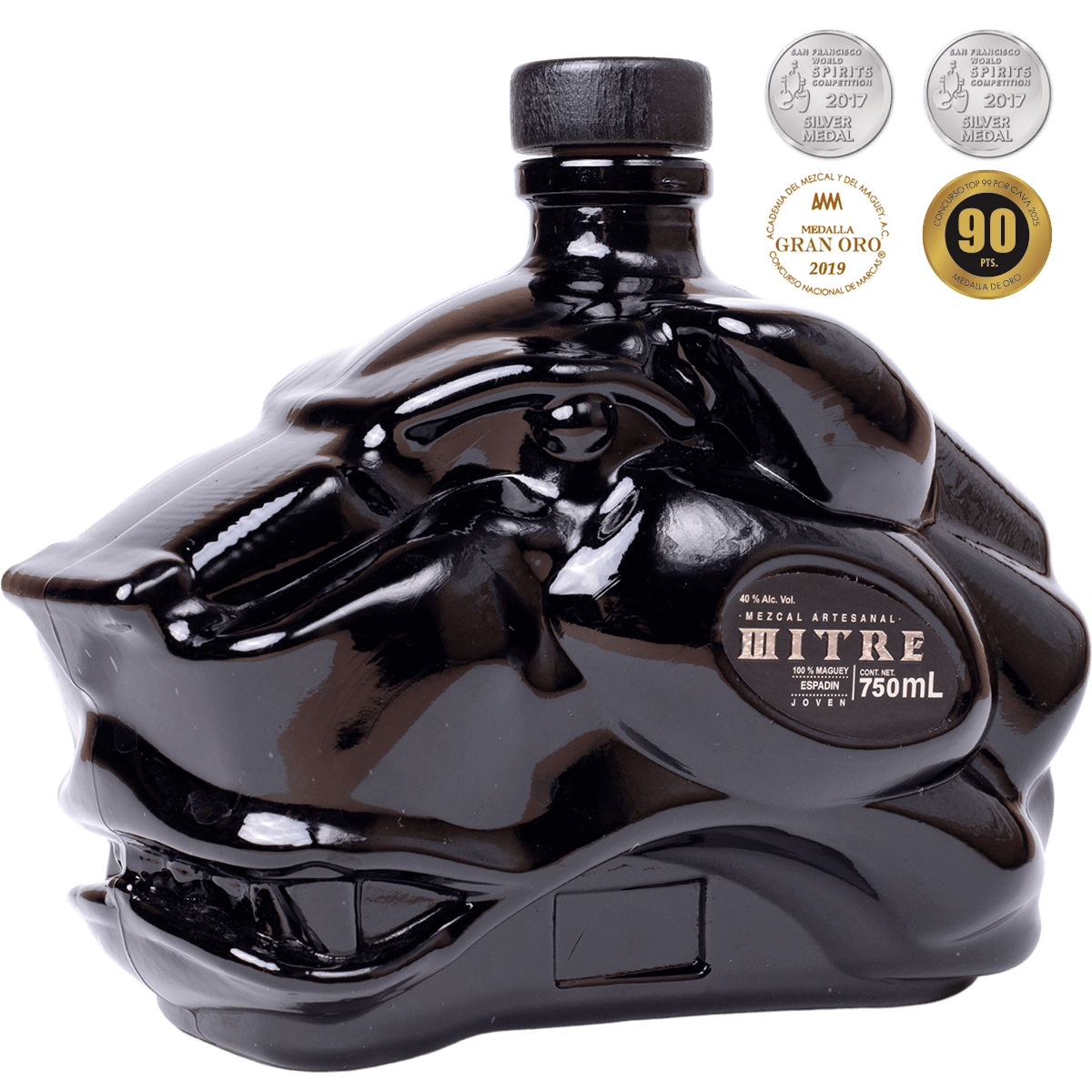 Mezcal Mitre Cabeza De Jaguar 750 Ml