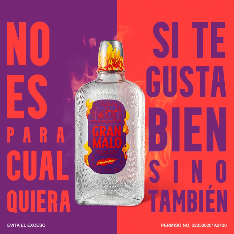 Licor Gran Malo Flamin Hot - Corpovino