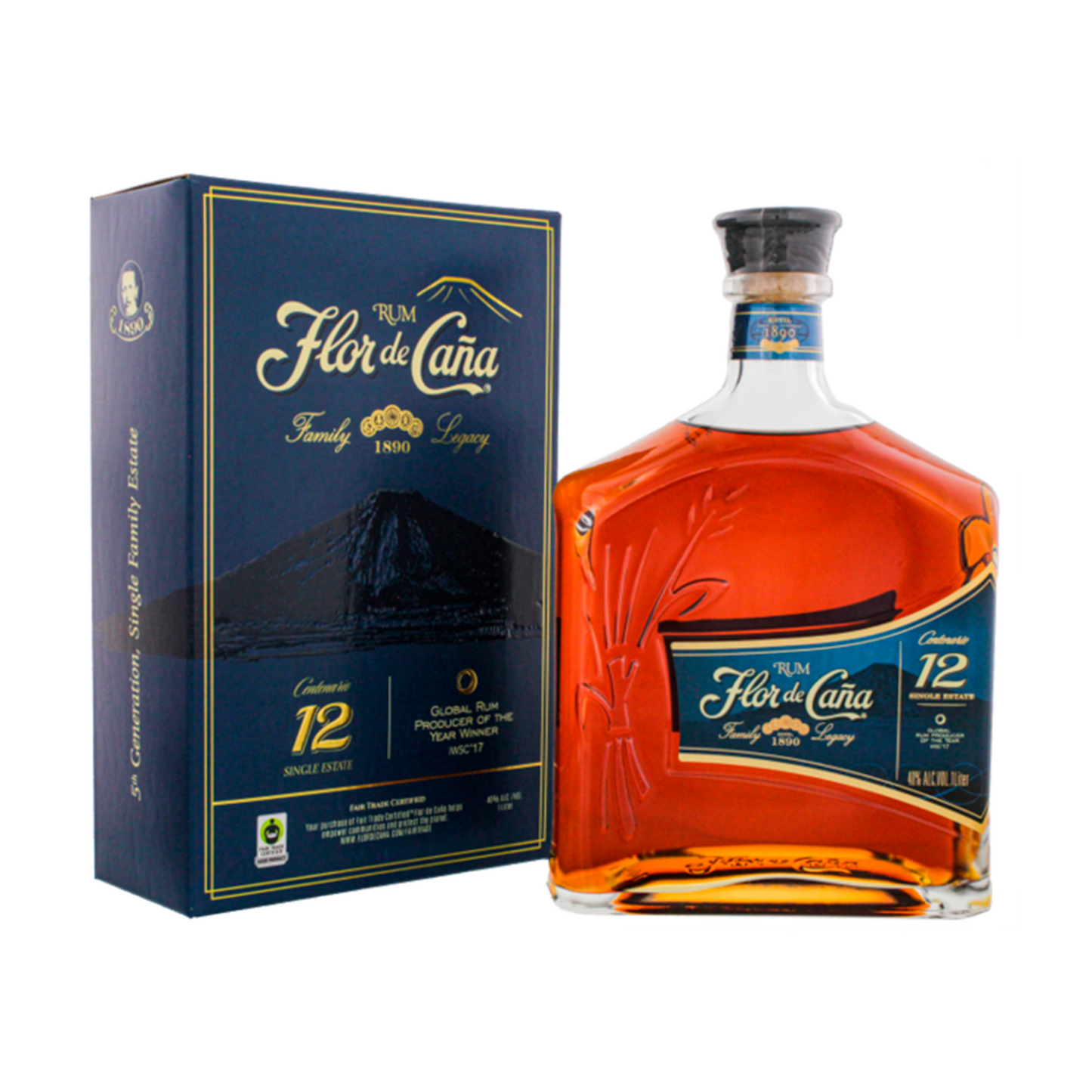 Ron Flor De Caña Centenario 12 Años 750 Ml