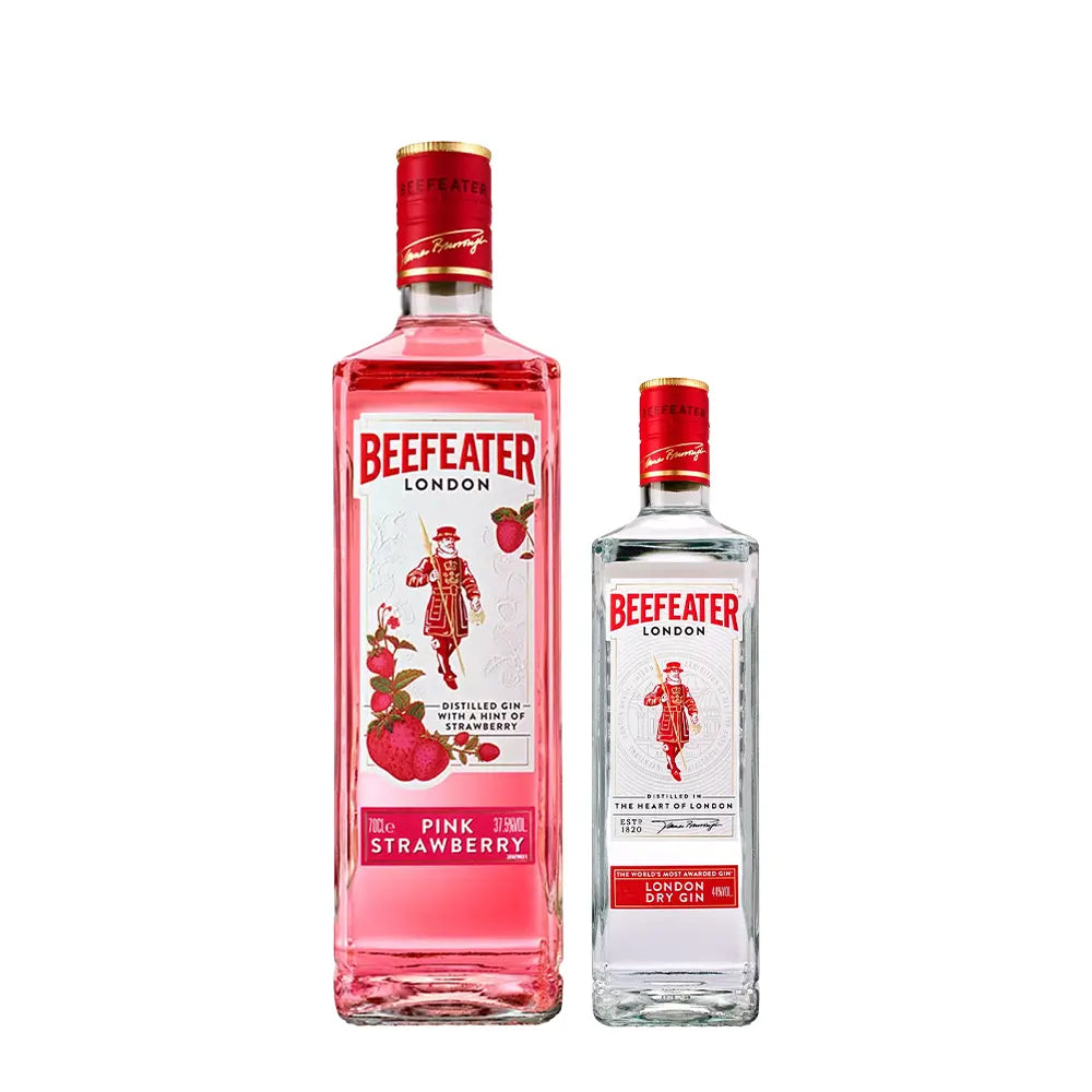 Ginebra Beefeater Pink 700 Ml + Beefeater Dry 350 Ml