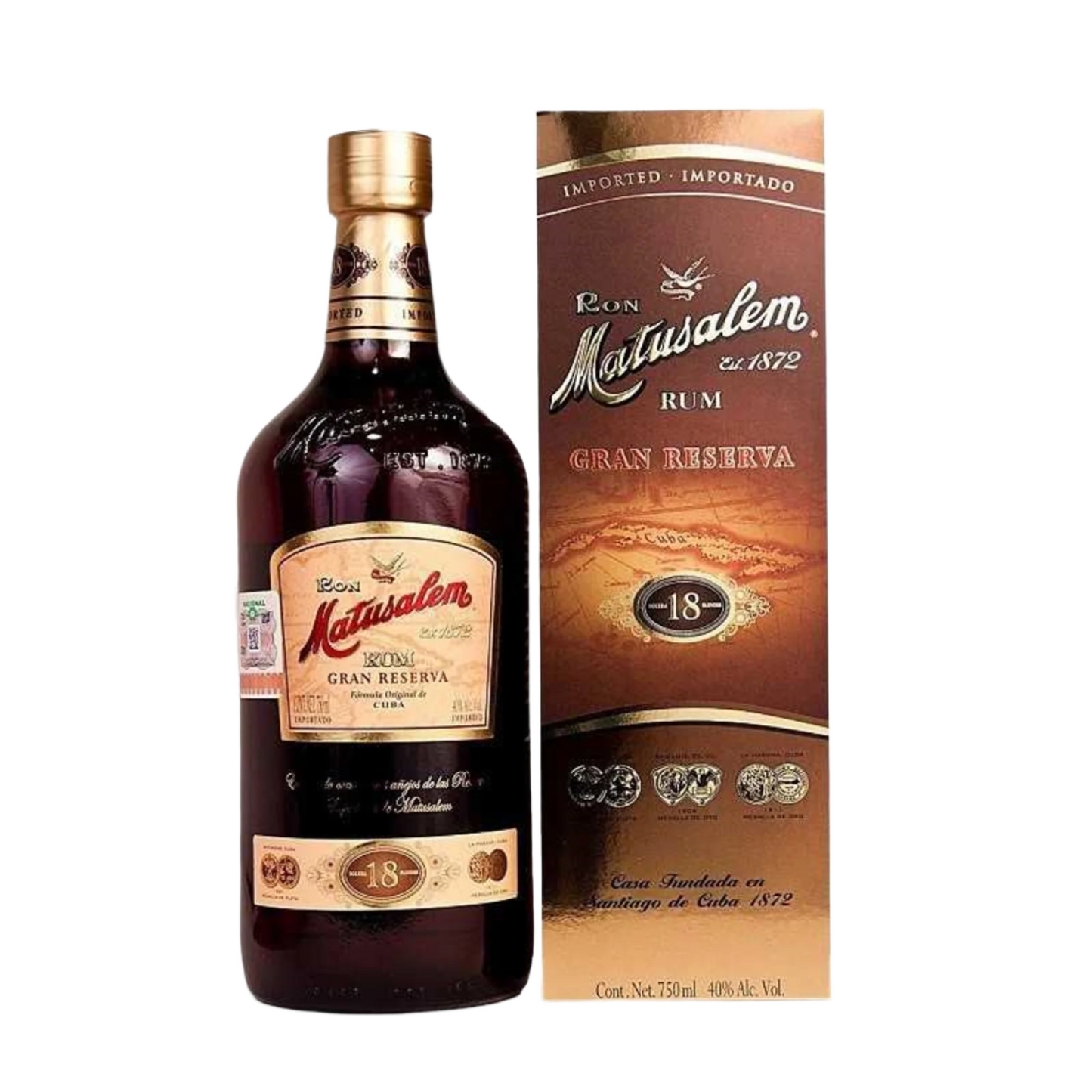 Ron Matusalem Gran Rva 18 Años 750 Ml - Corpovino