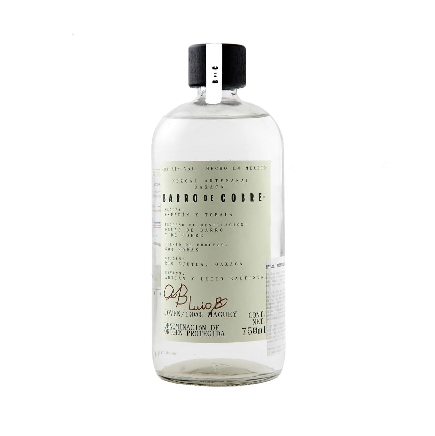Mezcal Barro De Cobre Espadin Y Tobala Ensamble 750 Ml - Corpovino