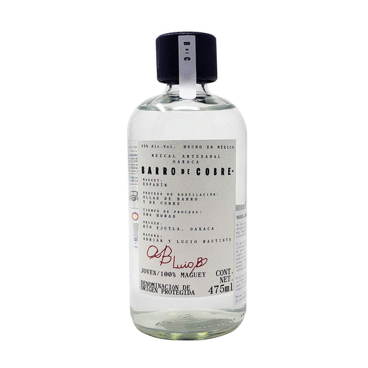 Mezcal Barro De Cobre Espadin 475 Ml - Corpovino