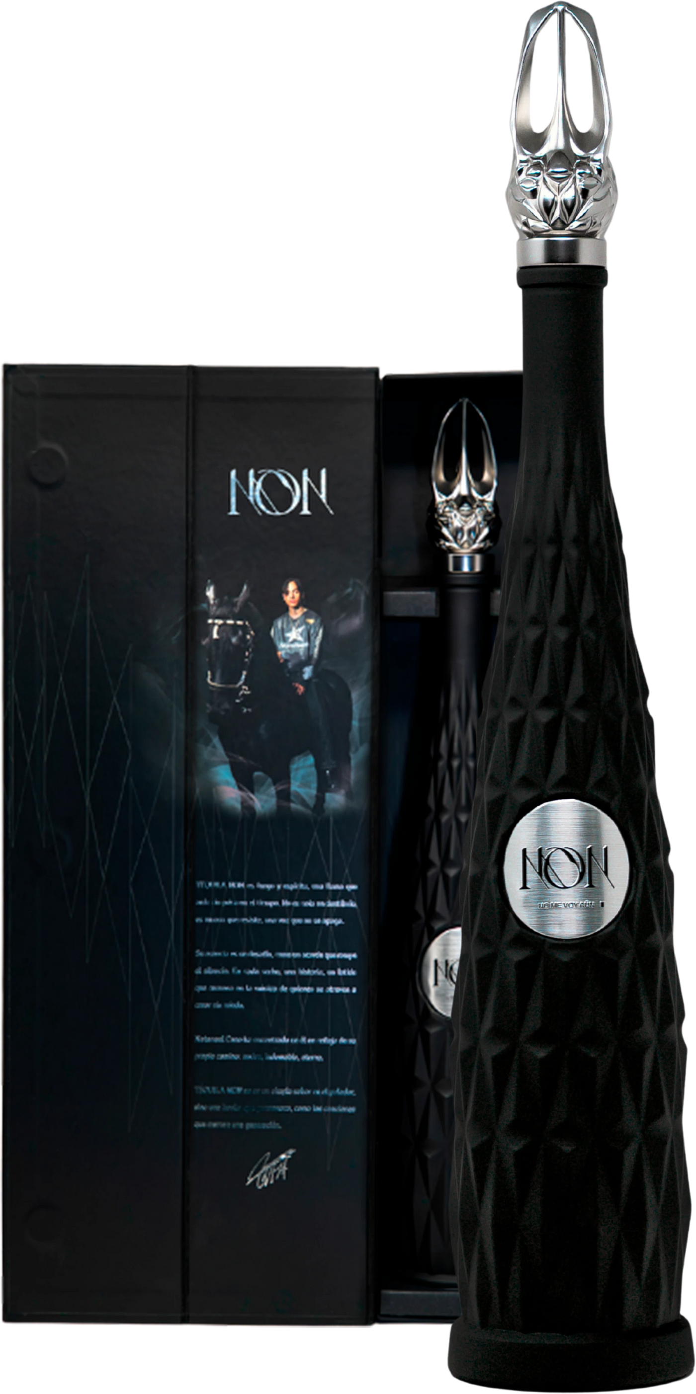 Tequila NON Natanael Cano Añejo Cristalino 700 Ml