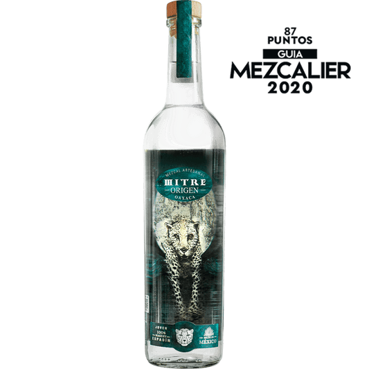 Mezcal Mitre Origen Artesanal Joven Espadin 700 Ml