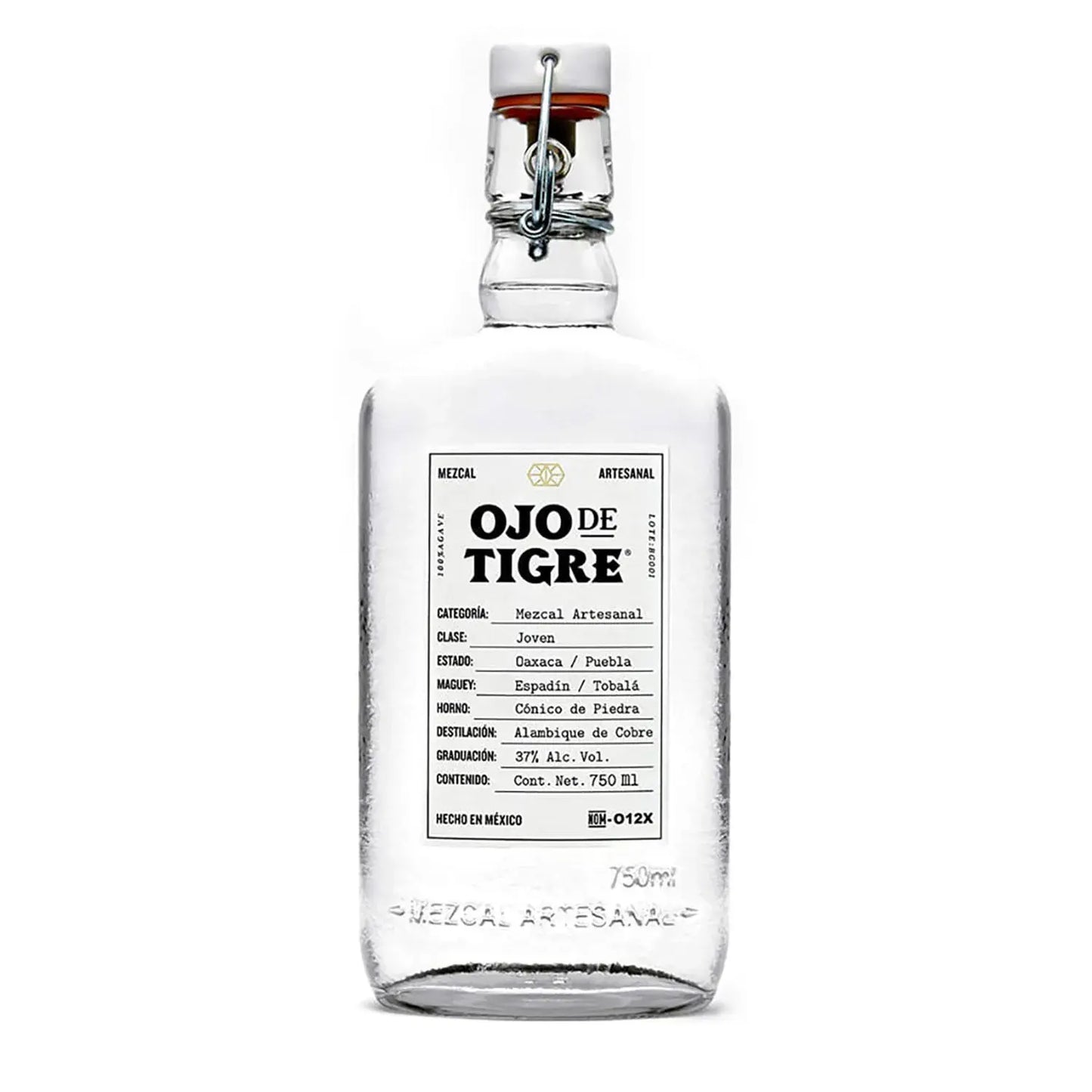 Mezcal Ojo De Tigre Joven 1000 Ml