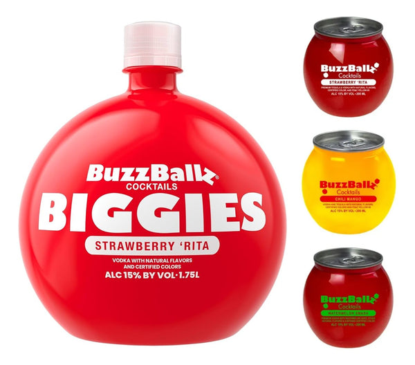 BuzzBallz Strawberry Rita 1.75L + 3 minis
