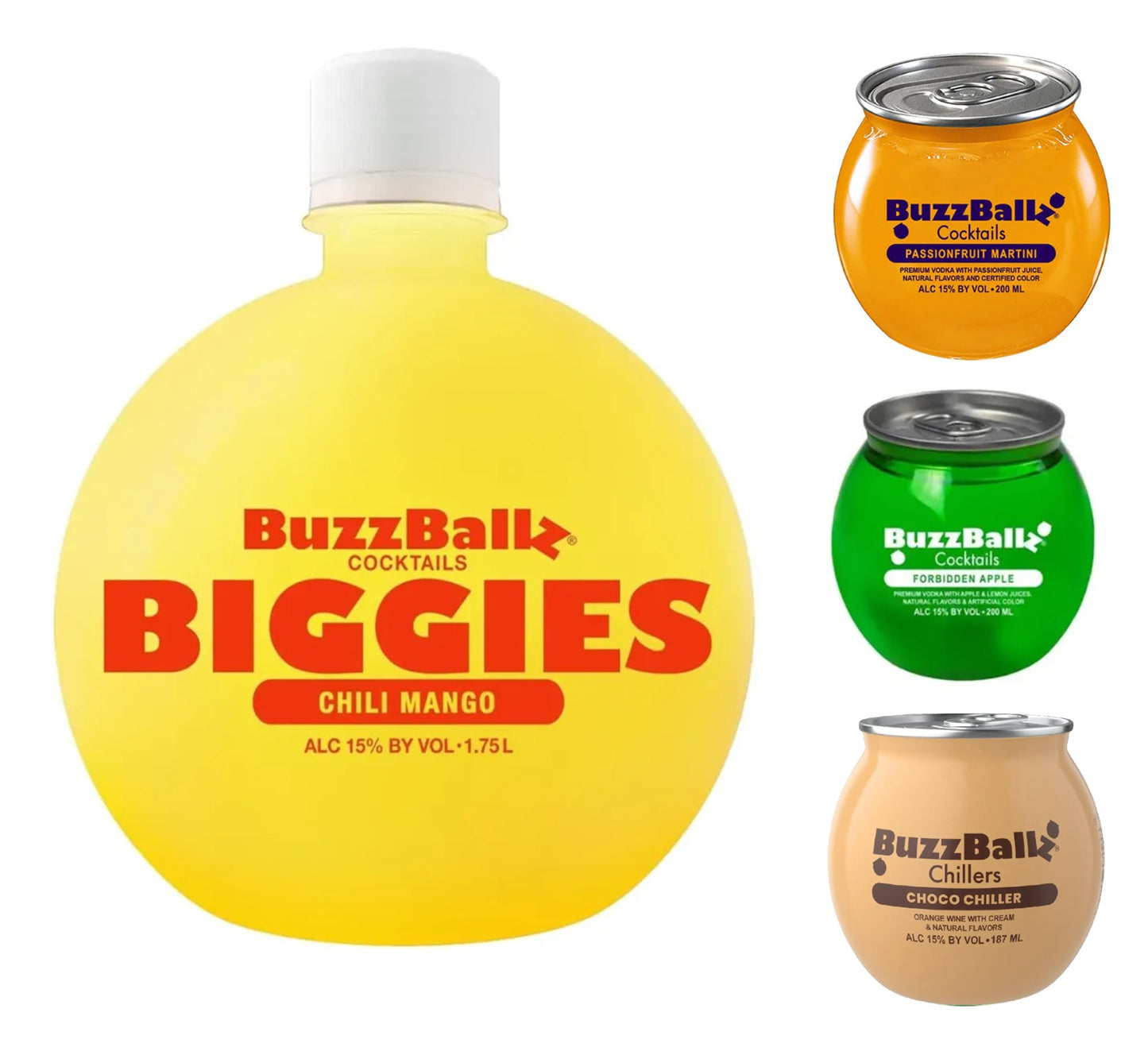 BuzzBallz Chili Mango 1.75L + 3 minis
