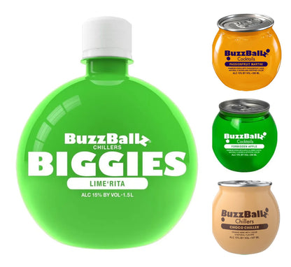 BuzzBallz Lime 1.5L + 3 minis