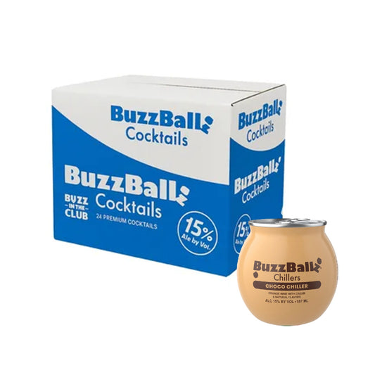 Pack 24 BuzzBallz Choco Chillers 187Ml