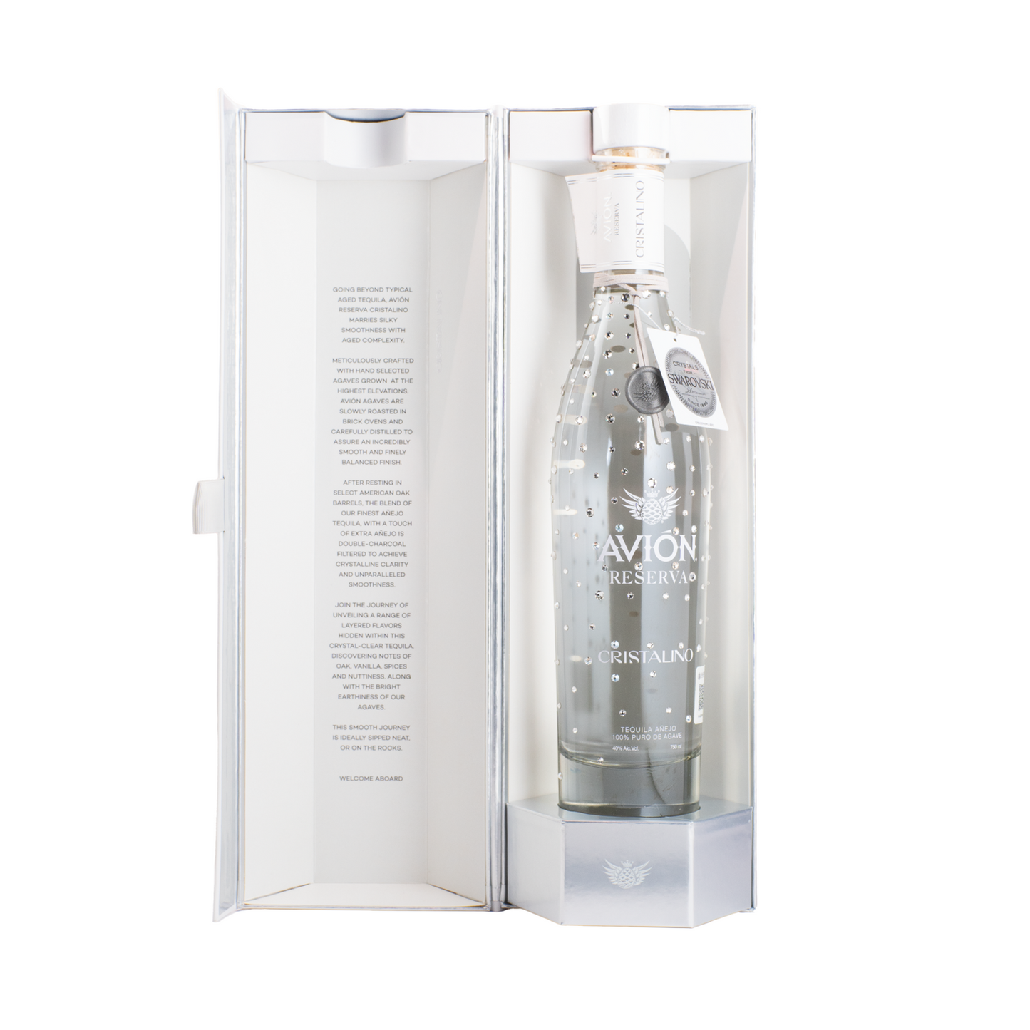 Pack Whisky The Glenlivet 12 Años 700 Ml +The Glenlivet 15 Años 700 Ml + Tequila Avion Swarovski