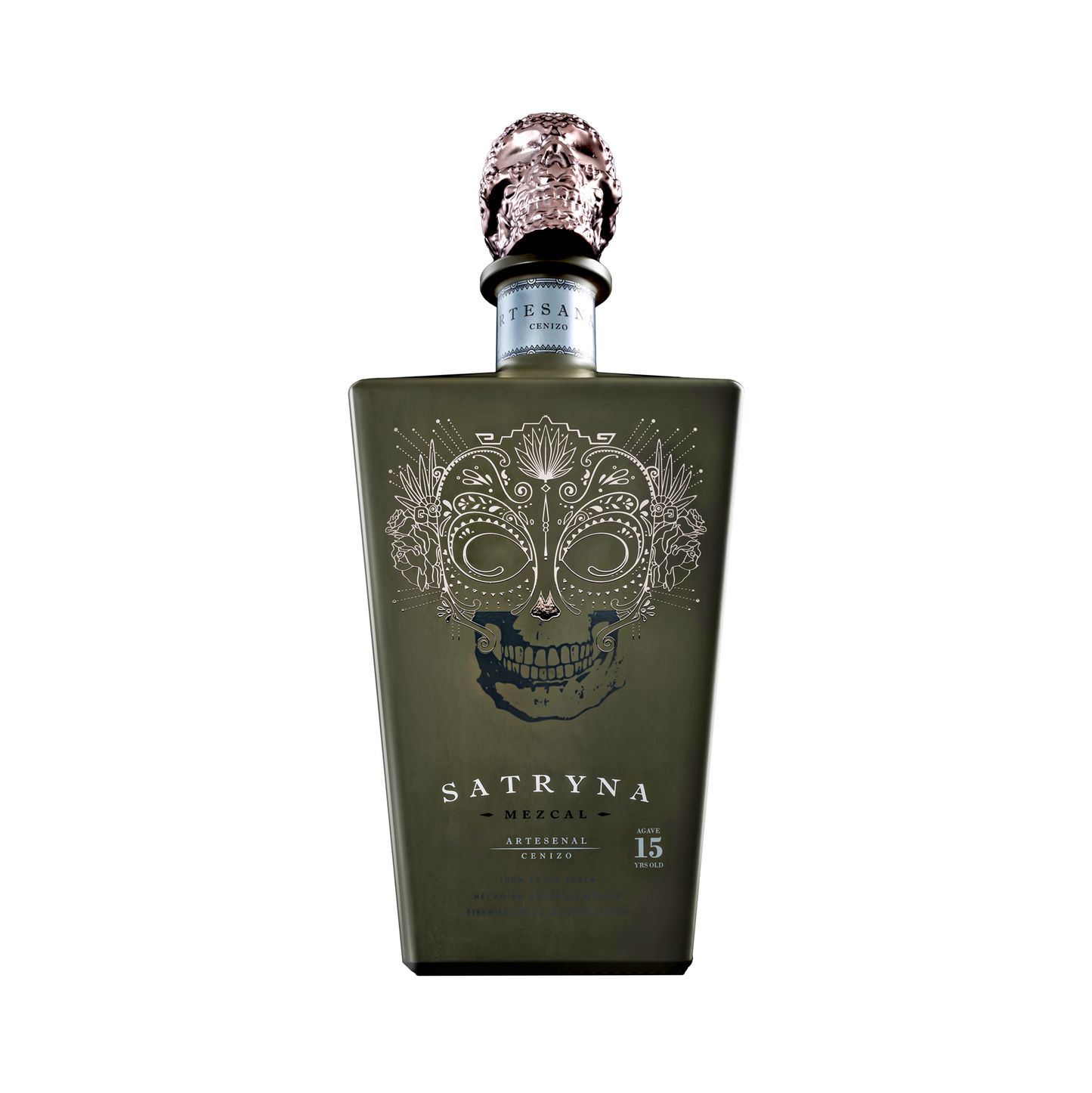 Mezcal Satryna Artesanal Cenizo 750 Ml