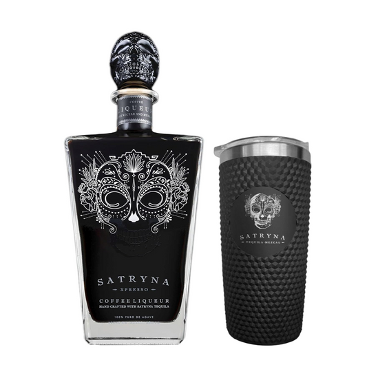 Licor de Café Con Tequila Satryna 750 Ml + Termo Satryna