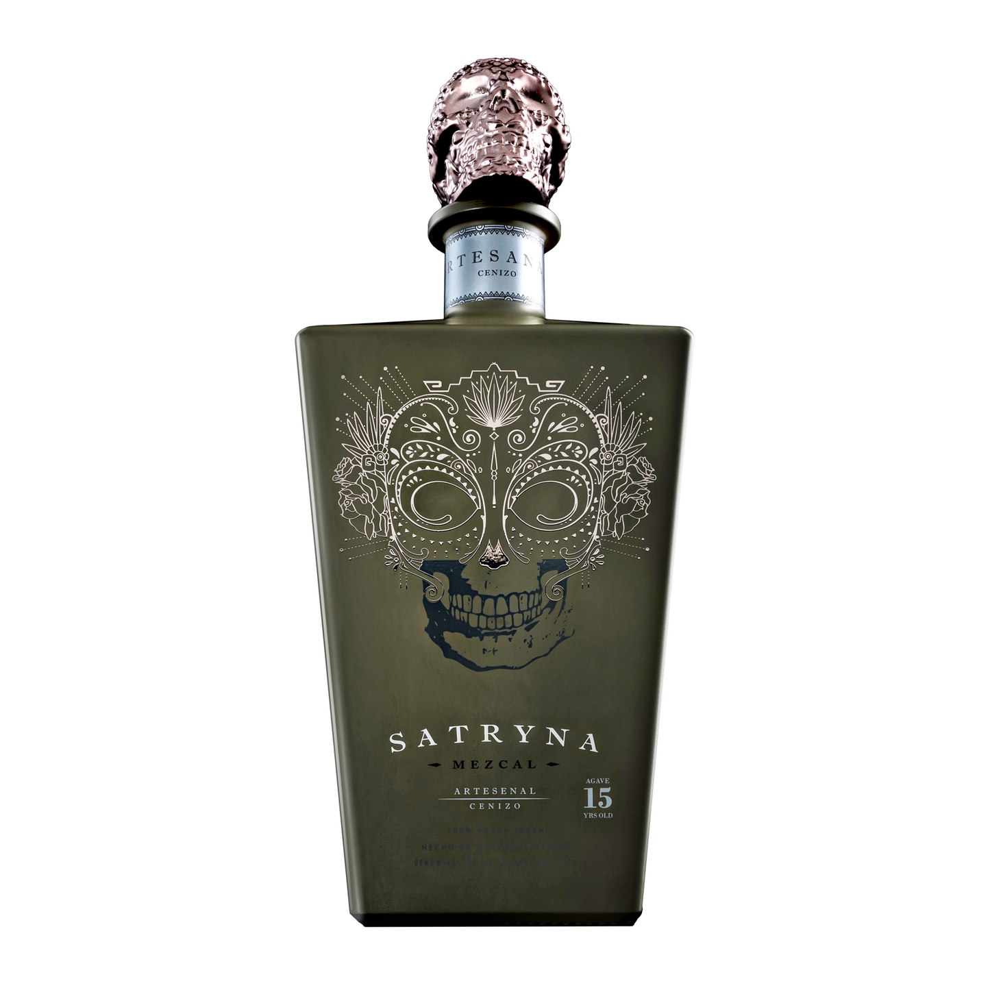 Mezcal Satryna Artesanal Cenizo 750 Ml