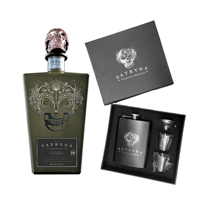 Mezcal Satryna Mexicano 750 Ml + Licorera Satryna