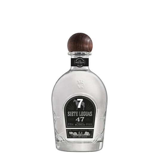 Tequila 7 Leguas 47 Blanco Licorera 700 Ml