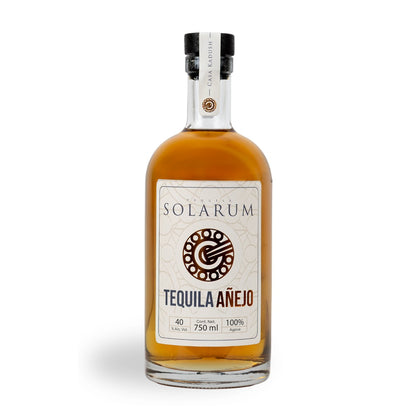 Tequila Solarum Añejo 750 Ml