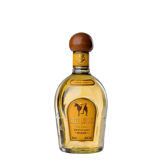 Tequila 7 Leguas Reposado Licorera 700 Ml