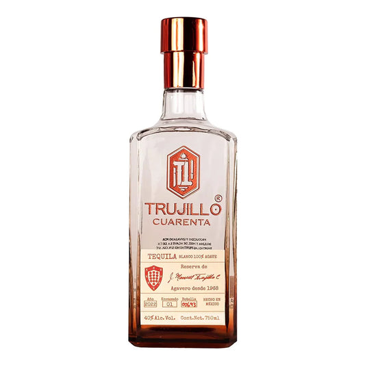 Tequila Trujillo Blanco Cristalino 750 Ml - Corpovino