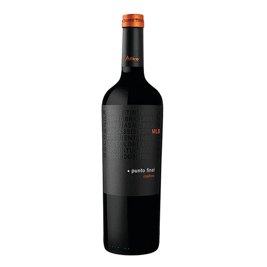 Vino Tinto Punto Final Clásico Malbec 750 Ml