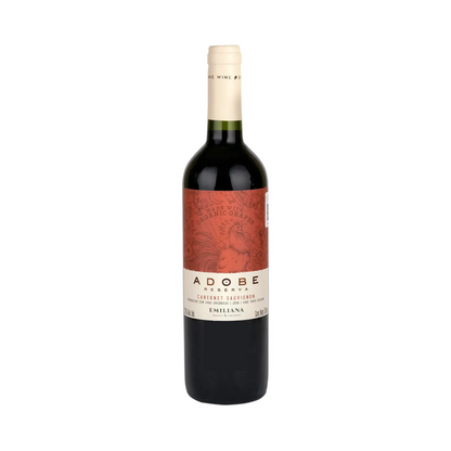 Vino Tinto Orgánico Adobe Carbernet Sauvignon 750 Ml - Corpovino