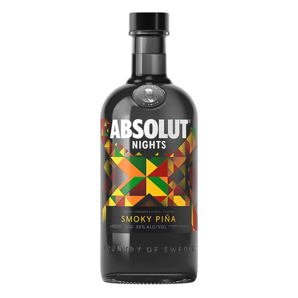 Vodka Absolut Night Smoky Piña 700 Ml