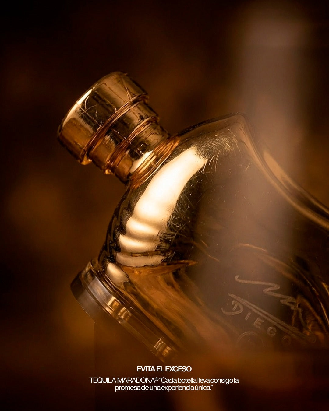 Tequila Maradona Extra Añejo Gold Edition 750 Ml