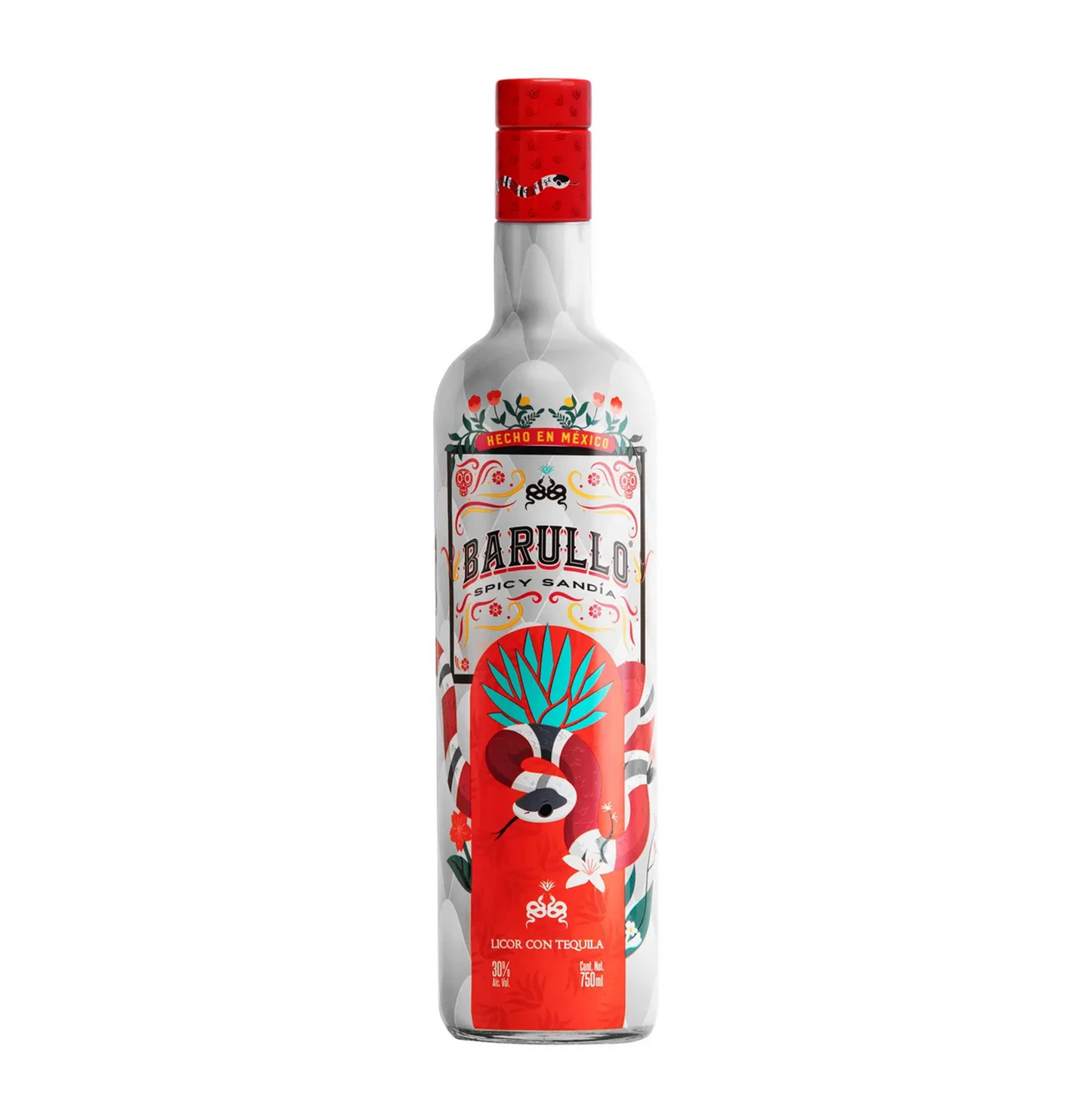 Pack 6 Licor con Tequila Barullo Spicy Sandía 750ml