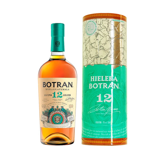 Ron Botran Solera Añejo 12 Años 750 Ml + Enfriadora