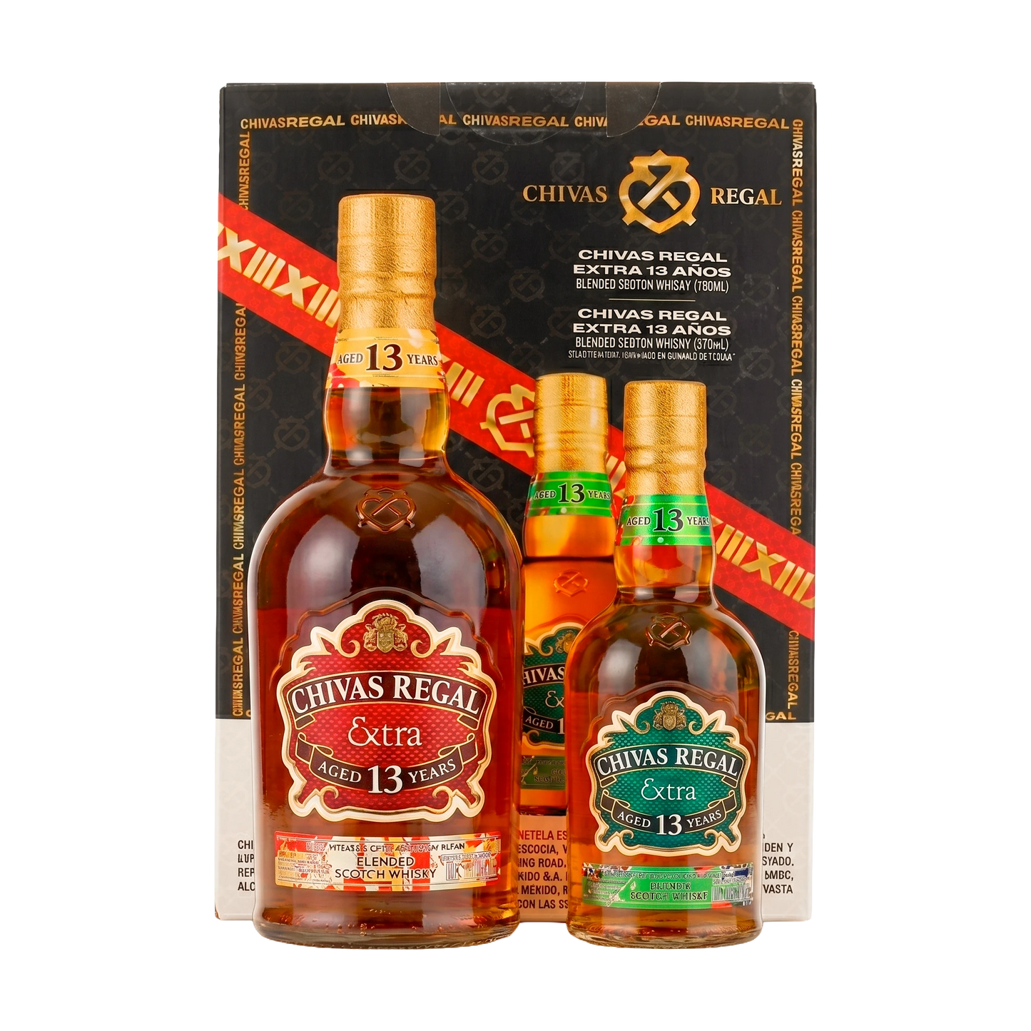 Whisky Chivas Regal 13 Años 750ml Con Chivas Regal 13 375 Ml