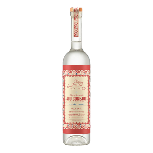 Mezcal 400 Conejos Espadín Cuishe 750 Ml