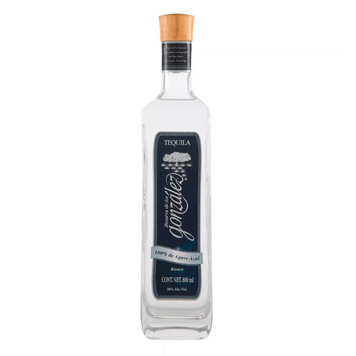 Tequila Reserva De Los González Blanco 800 Ml
